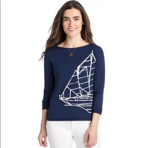 Vineyard vines nautical intarsia sweater